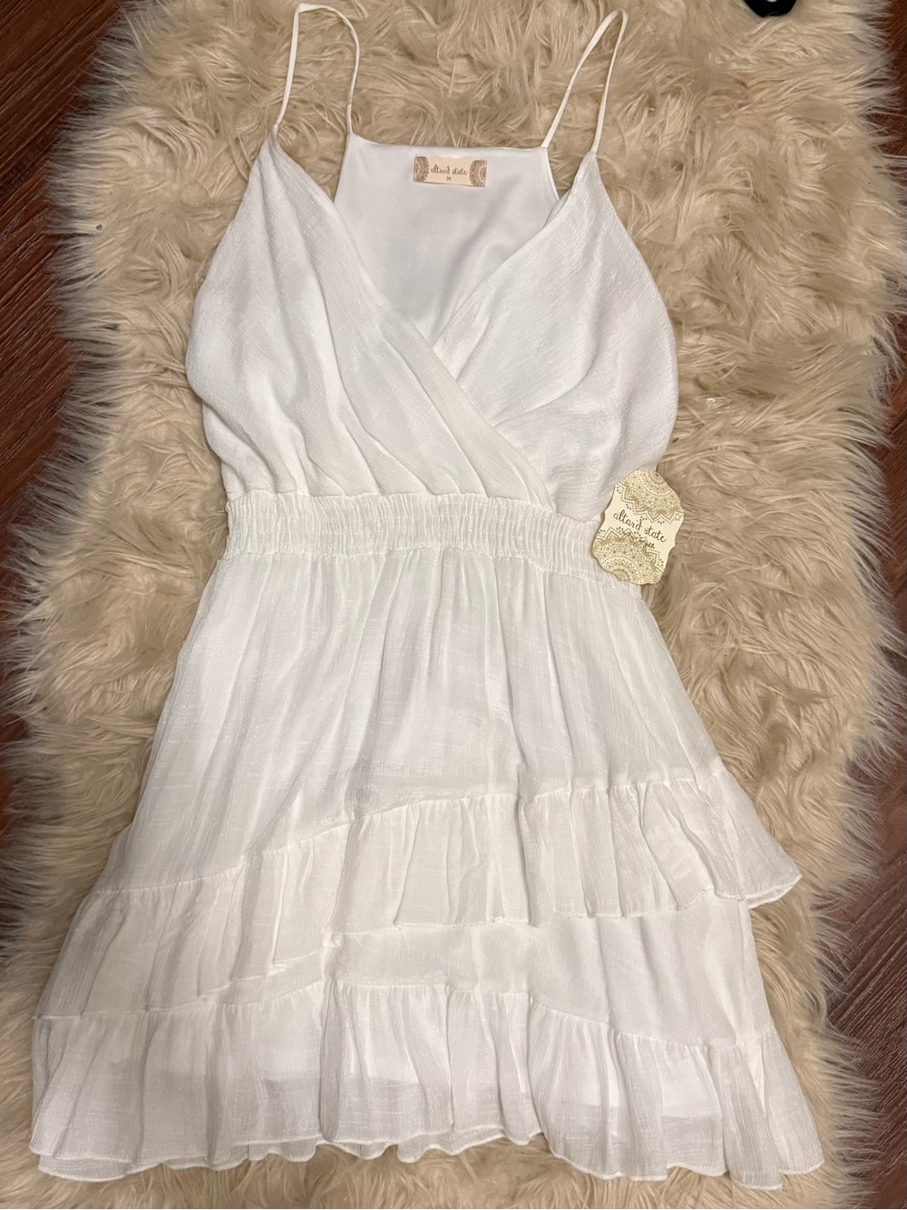Altar’d State Tiered Ruffle Mini Dress